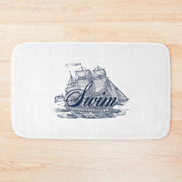 Item preview, Vintage Sailboat Swim Nautical Art  designed and sold by rtinJuniper.