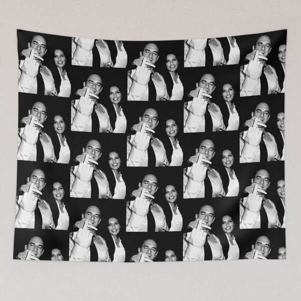 Item preview, Elliot Stabler And Olivia Benson Middle Finger Funny Vintage designed and sold by breezeteesss.