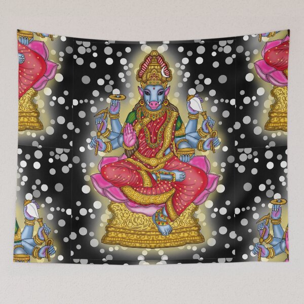 Item preview, Goddess Varahi Digital Drawing | Hindu Goddess Artwork designed and sold by Harshit_Digital_Arts.
