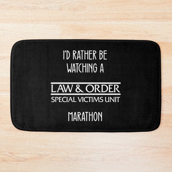 Item preview, I'D Rather Be Watching A Law  Order Svu Marathon designed and sold by breezeteesss.