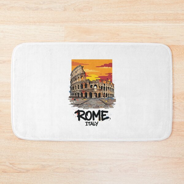 Item preview, Colosseum Rome Ancient Ruins Italy Art designed and sold by Merch by Das Design Studio.