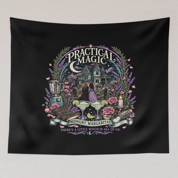 Item preview, Midnight Margaritas Witchy Halloween Practical Magic designed and sold by Sarahepperson.
