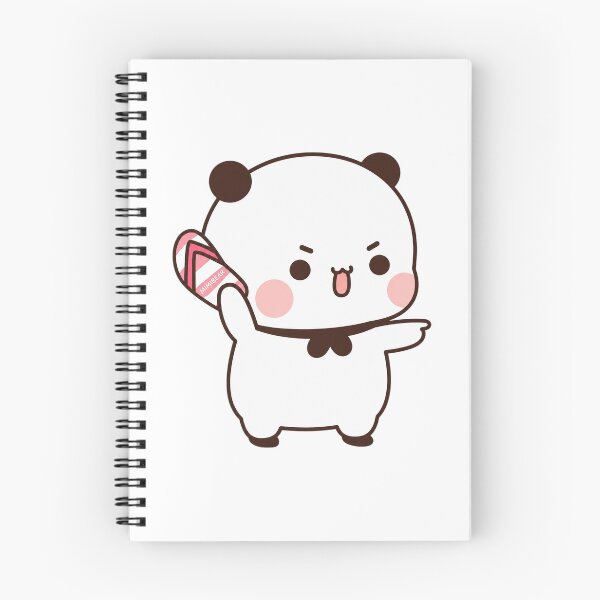 Item preview, Cute Angry Bubu Panda Holding Slipper designed and sold by Tom-Riley.