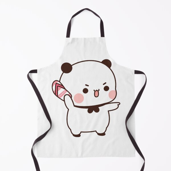 Item preview, Cute Angry Bubu Panda Holding Slipper designed and sold by Tom-Riley.
