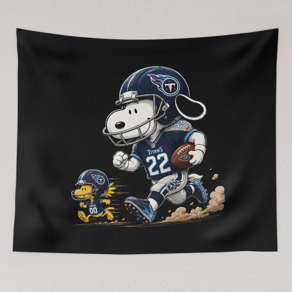 Item preview, Tennessee Titans Funny Snoopy and Woodstock Players Football Team  designed and sold by Har-vee.