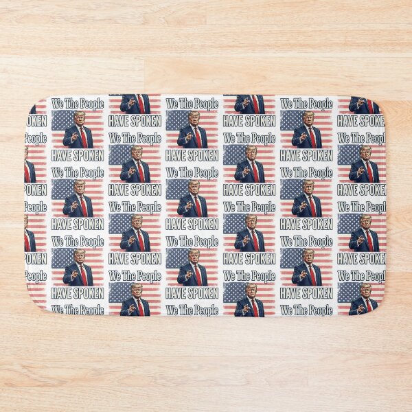 Item preview, Donald Trump Crew We The People Have Spoken USA Flag designed and sold by SmithOscarShop.