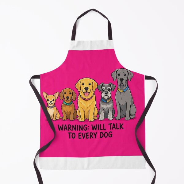 Item preview, Warning: Will Talk To Every Dog designed and sold by DogTiredbyPeter.