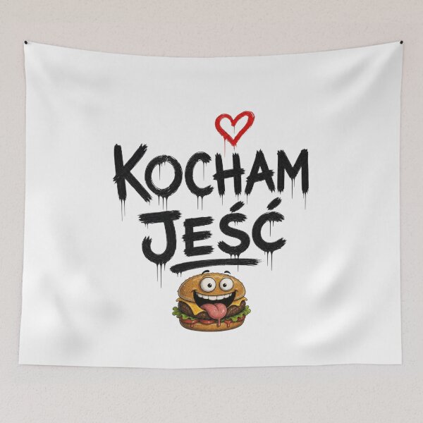 Item preview, I Love Food – Funny Burger Cartoon designed and sold by Nela-&-Lena.