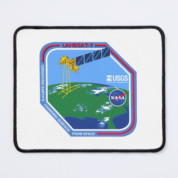 Item preview, Landsat 7 Logo Mission designed and sold by BobaAndBearSvg.