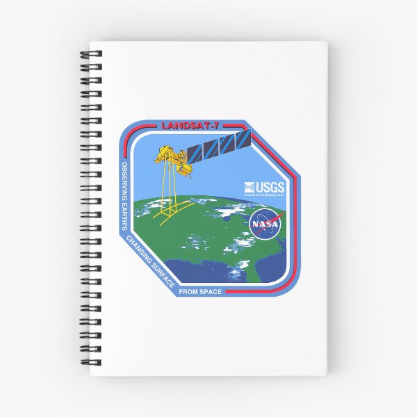 Item preview, Landsat 7 Logo Mission designed and sold by BobaAndBearSvg.
