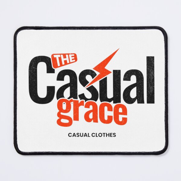 Item preview, The Casual Grace – Bold Lightning Streetwear Typography designed and sold by MindMess Studio.