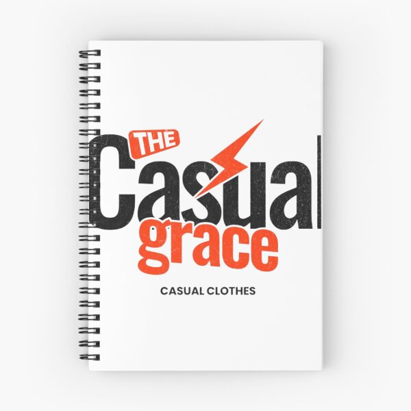 Item preview, The Casual Grace – Bold Lightning Streetwear Typography designed and sold by MindMess Studio.
