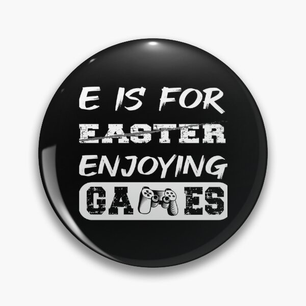 Artikelvorschau, E wie „Spiele genießen“ – T-Shirt für Videospieler, Männer und Jungen – Ostergeschenk für Bruder/Freund – Gamer-Shirt entworfen und verkauft von JhnbBoutiquez.