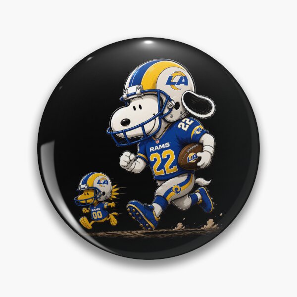 Item preview, Los Angeles Rams Funny Snoopy and Woodstock Players Football Team  designed and sold by Har-vee.