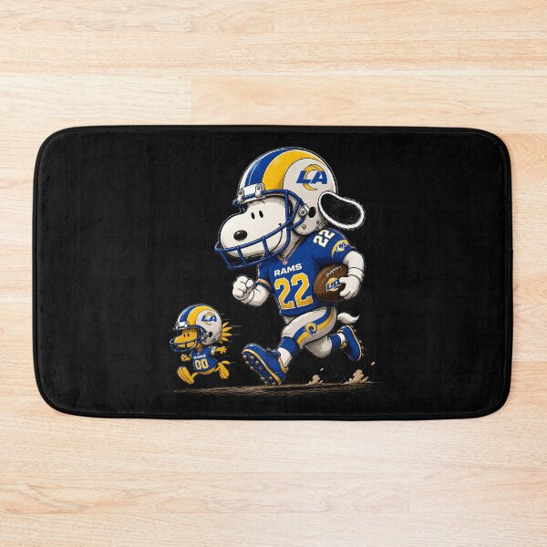 Item preview, Los Angeles Rams Funny Snoopy and Woodstock Players Football Team  designed and sold by Har-vee.