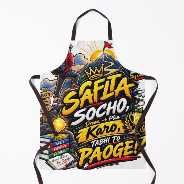 Item preview, Safalta Socho Karo Tabhi To Paoge - Think Big Work Hard Hindi Motivational Design designed and sold by prithvi chand.