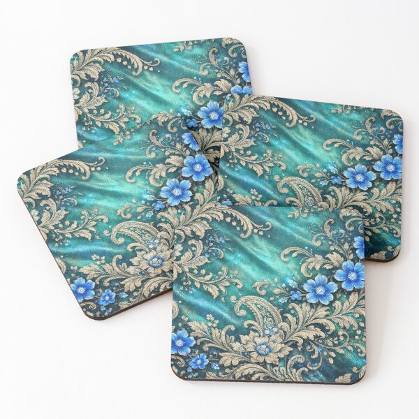 Item preview, Golden floral harmony designed and sold by Sigtrix.