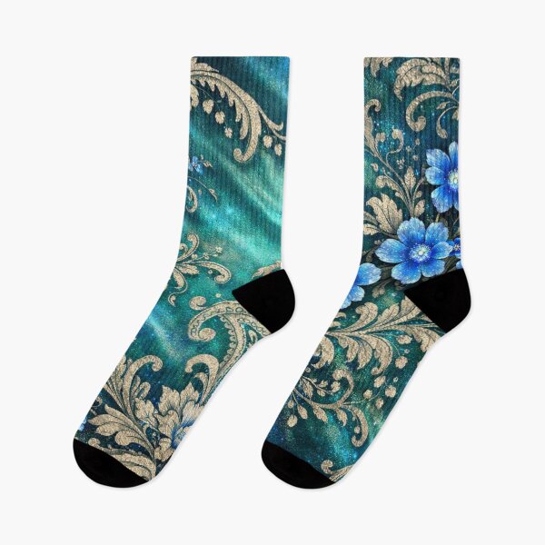 Item preview, Golden floral harmony designed and sold by Sigtrix.