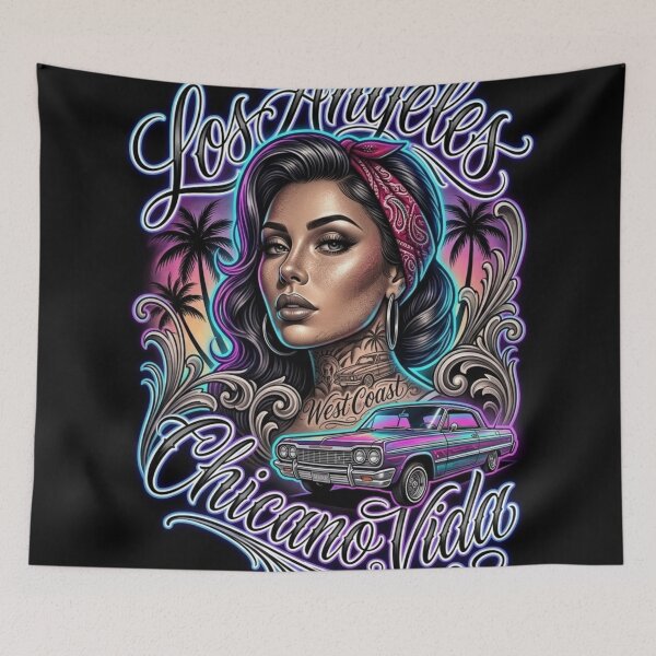 Item preview, Chicano Vida con vibraciones de la Costa Oeste designed and sold by kiwiartyfarty.