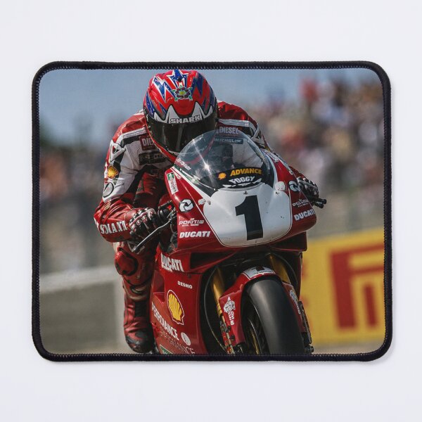 Item preview, Carl Fogerty - REtro Superbike SBK Ducati Racing Inspired art designed and sold by ARbyCharlie.