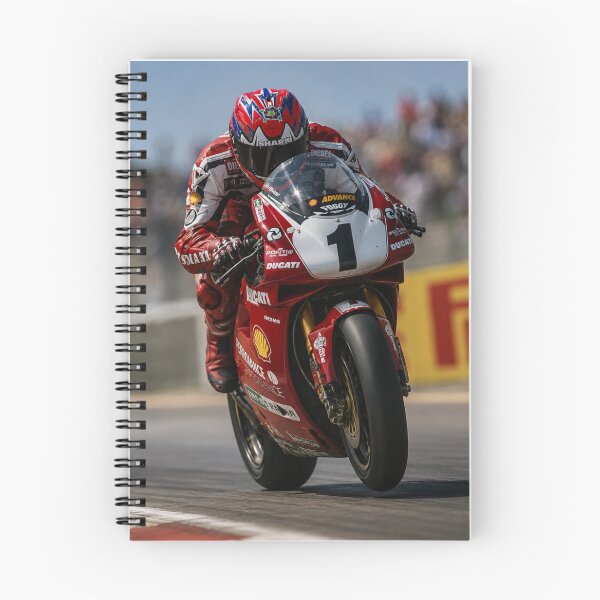 Item preview, Carl Fogerty - REtro Superbike SBK Ducati Racing Inspired art designed and sold by ARbyCharlie.