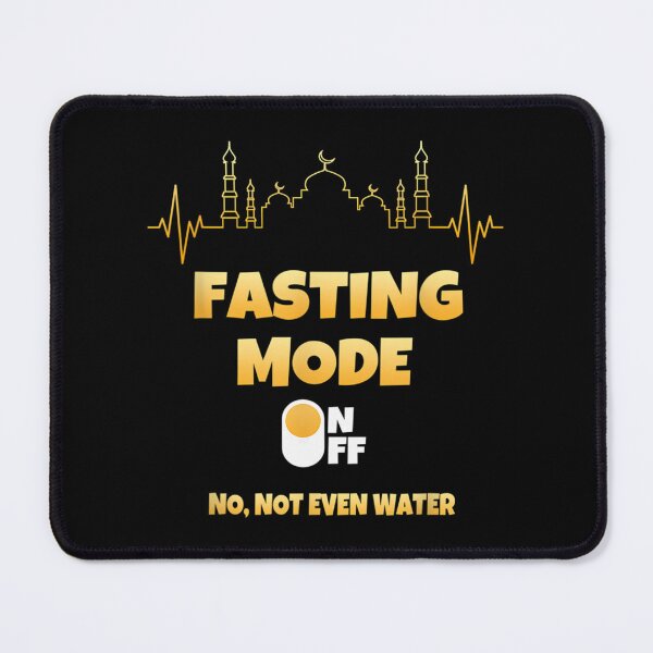 Item preview, Fasting Mode On Not Even Water Ramadan designed and sold by strawberrylunab.