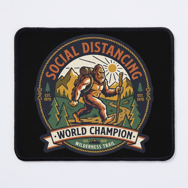 Item preview, Social Distancing World Champion designed and sold by Gabriela Mihai.