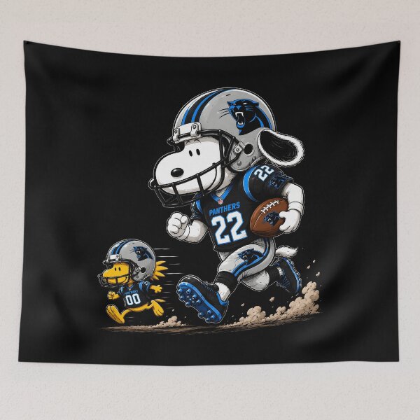 Item preview, Carolina Panthers Funny Snoopy and Woodstock Players Football Team  designed and sold by Har-vee.
