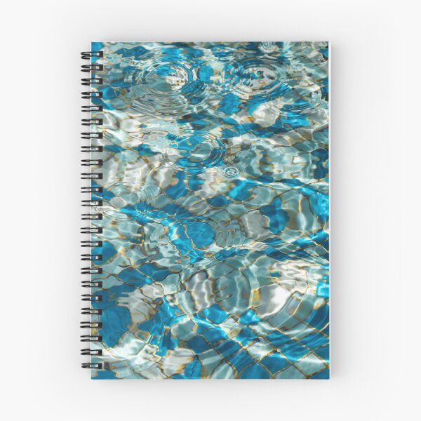 Item preview, Sunny Azure Turquoise Aqua Ripples over Mosaic Tiles designed and sold by Georgia Mizuleva.