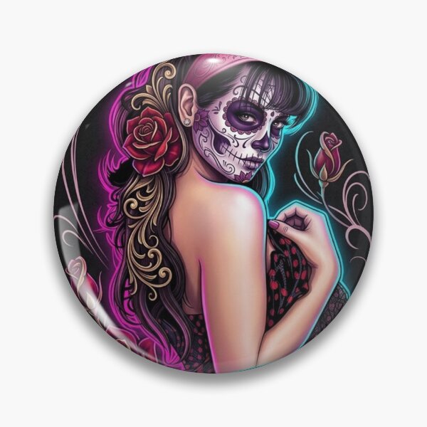 Item preview, Day of the Dead with Classic Car designed and sold by kiwiartyfarty.