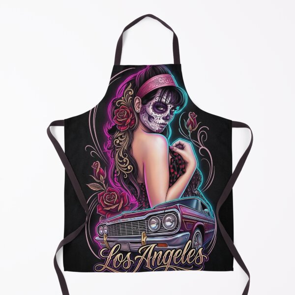 Item preview, Day of the Dead with Classic Car designed and sold by kiwiartyfarty.