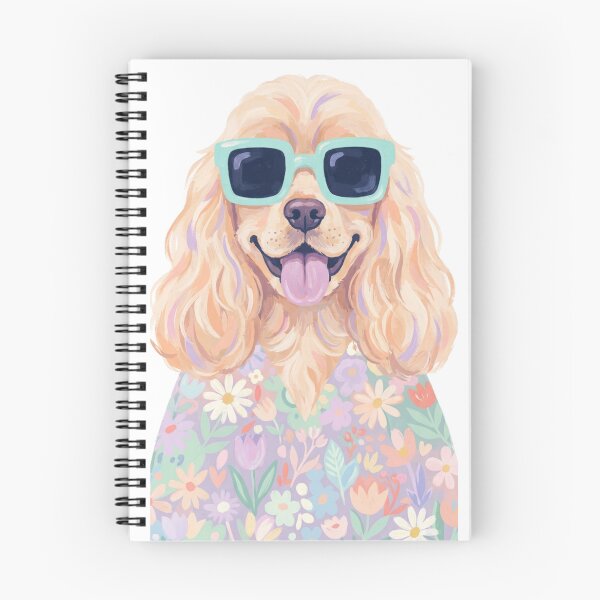 Item preview, Cool Dog in Sunglasses | Cute Floral Art Print & Apparel designed and sold by Wildlife Wonders.
