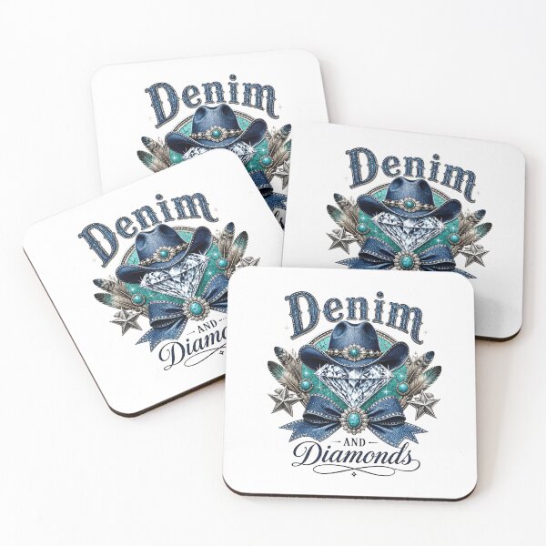 Item preview, Denim and Diamonds Cowboy Hat Diamond Bling designed and sold by felixpalette.