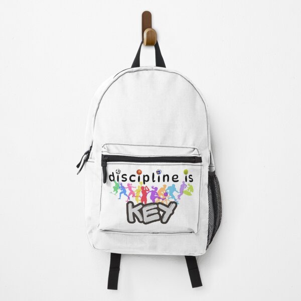 Item preview, Discipline Is Key - Multi Sport Athletic Quote designed and sold by Frafri92.
