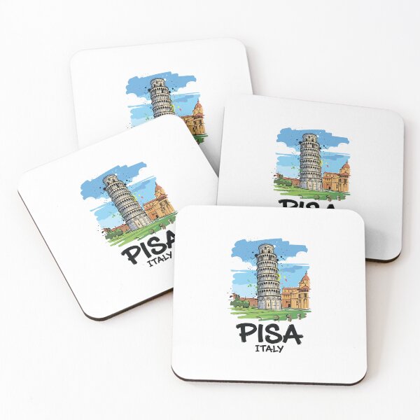 Item preview, Leaning Tower of Pisa Italy Travel Art Print designed and sold by Merch by Das Design Studio.
