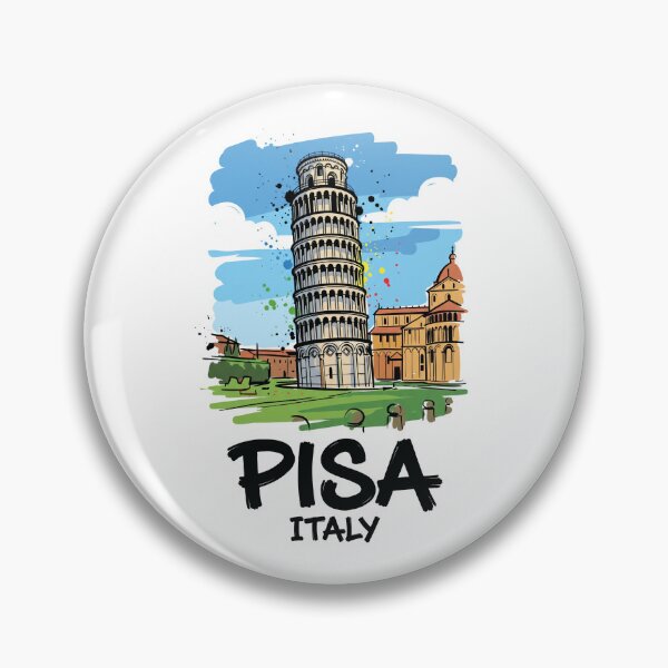 Item preview, Leaning Tower of Pisa Italy Travel Art Print designed and sold by Merch by Das Design Studio.