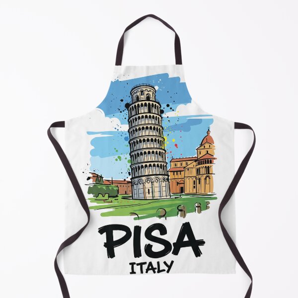 Item preview, Leaning Tower of Pisa Italy Travel Art Print designed and sold by Merch by Das Design Studio.