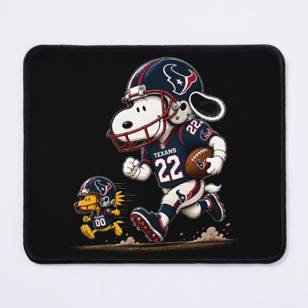 Item preview, Houston Texans Funny Snoopy and Woodstock Players Football Team  designed and sold by Har-vee.