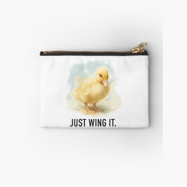 Item preview, Inspirational Duckling Watercolor Just Wing It Design For Baby designed and sold by Sageandzz.