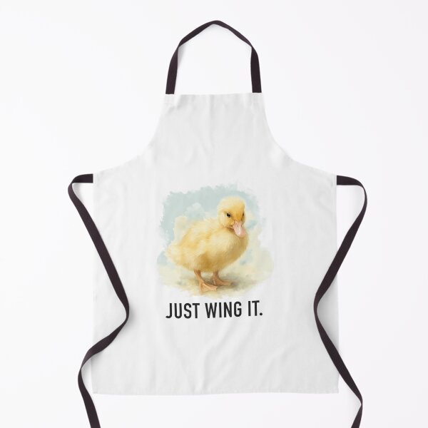 Item preview, Inspirational Duckling Watercolor Just Wing It Design For Baby designed and sold by Sageandzz.