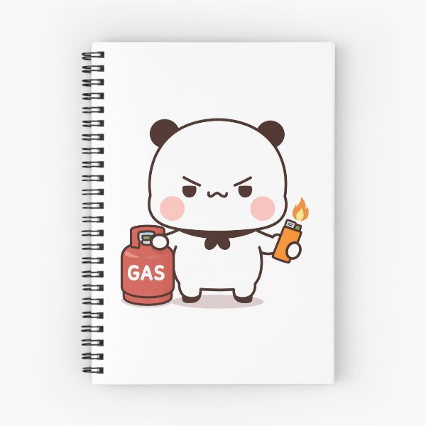 Item preview, Bubu Cute Angry Panda Holding Gas Tank Lighter designed and sold by Tom-Riley.