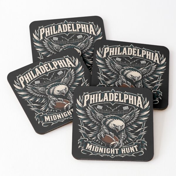 Item preview, Midnight Hunt Eagle Football Fan  designed and sold by DeborahWi12541.