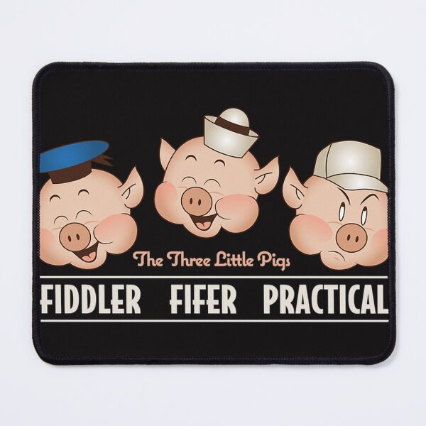 Item preview, The Three Little Pigs 3 Disneys designed and sold by tbahsan.