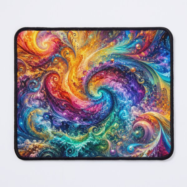 Item preview, Cosmic color spirals awaken designed and sold by Sigtrix.