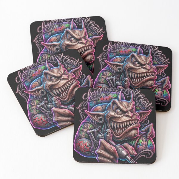 Item preview, Fierce Tattoo Demon designed and sold by kiwiartyfarty.