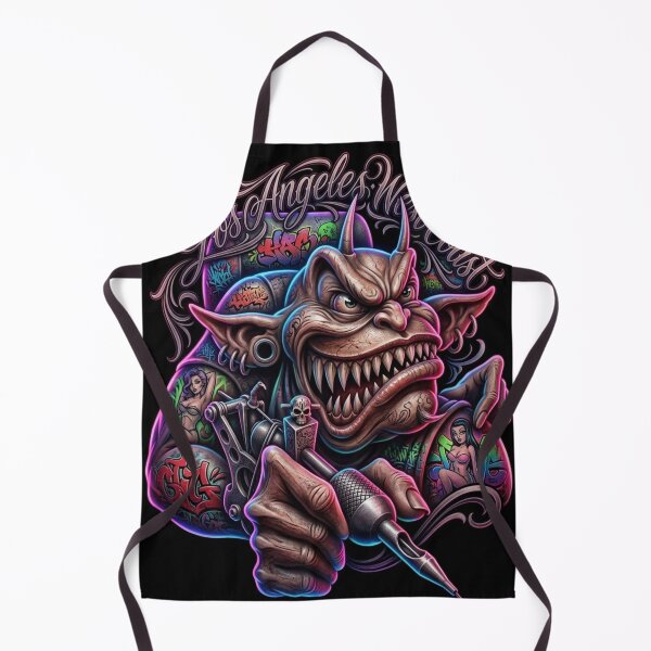 Item preview, Fierce Tattoo Demon designed and sold by kiwiartyfarty.