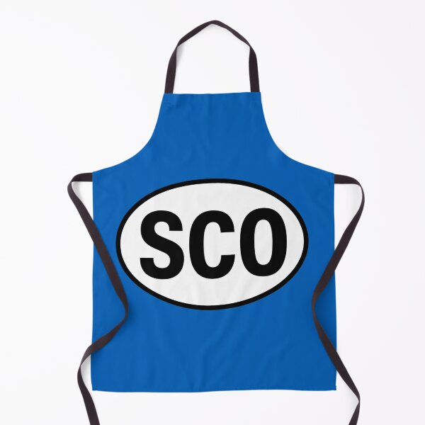 Item preview, Scotland SCO Oval Country Code Sticker designed and sold by The Digital Compass.