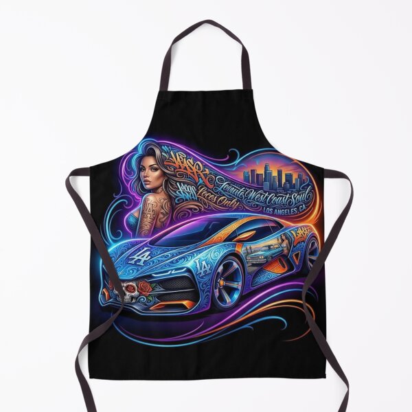 Item preview, Neon Art Car with Tattooed Woman designed and sold by kiwiartyfarty.