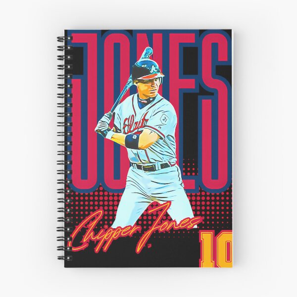 Item preview, Batter Chipper Jones In A White Atlanta Braves Uniform designed and sold by ruestfeagniu.