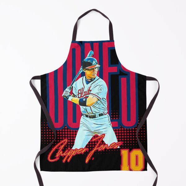 Item preview, Batter Chipper Jones In A White Atlanta Braves Uniform designed and sold by ruestfeagniu.